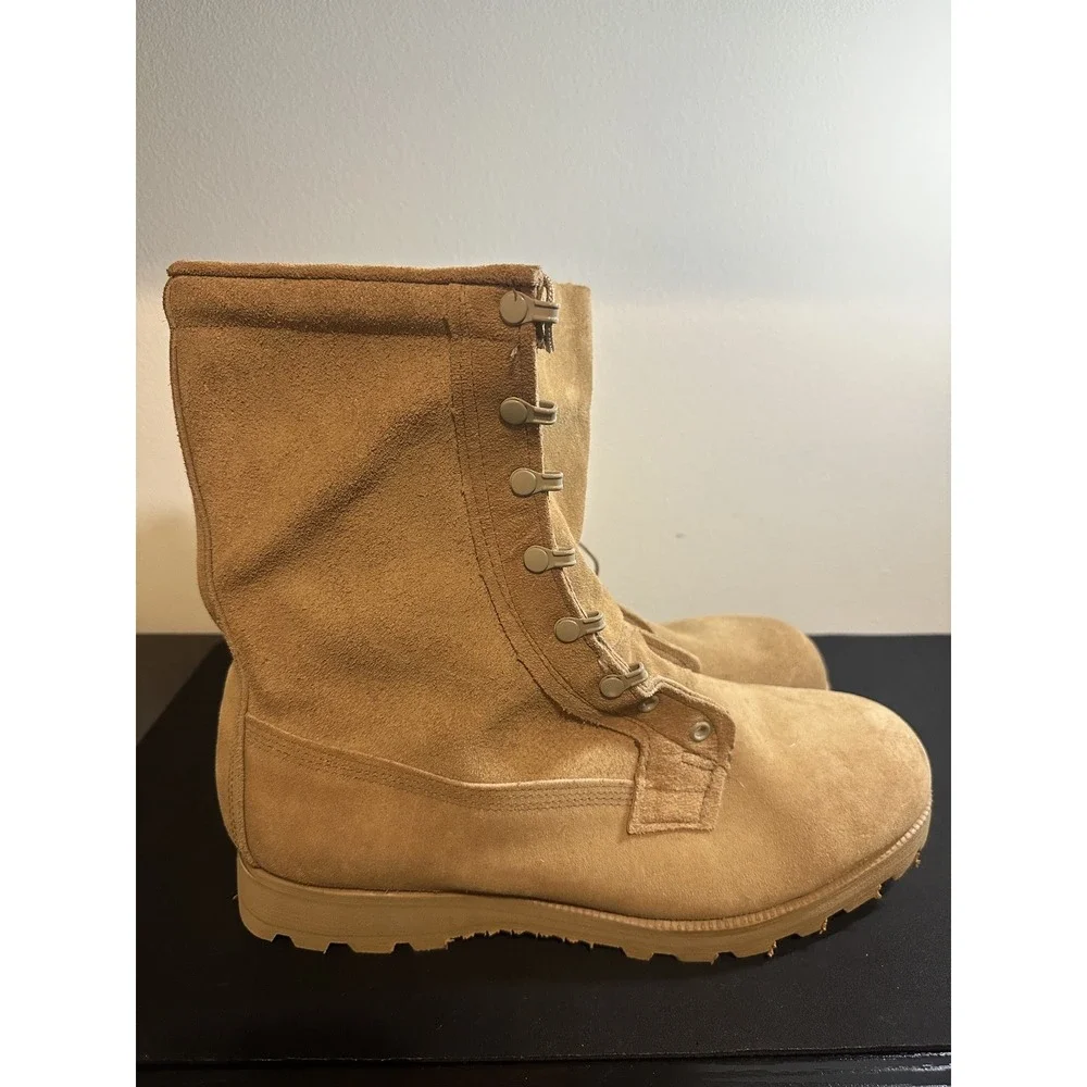 Belleville Military Combat Boot Mens 12.5 Tan Gore-Tex Vibram NWT W/ LINERS